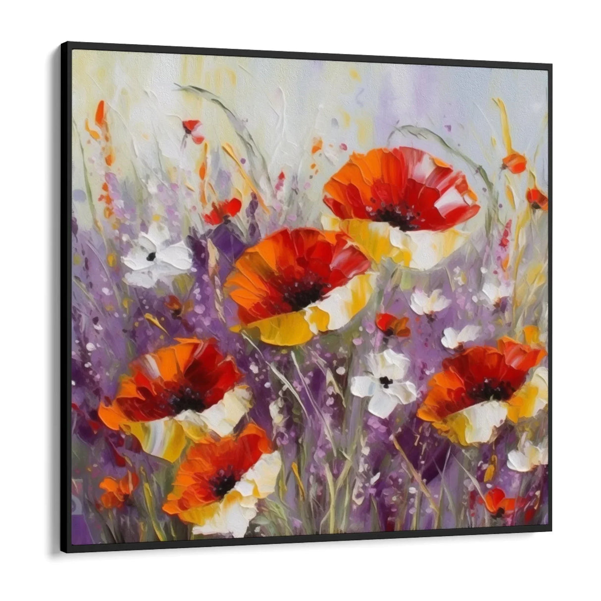 Quadro Stampa su Tela Papaveri Meraviglia - CupidoDesign