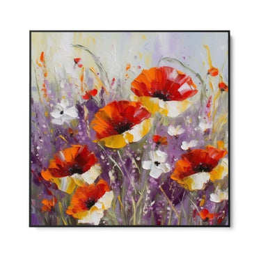 Quadro Stampa su Tela Papaveri Meraviglia - CupidoDesign