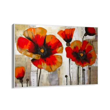 Quadro Stampa su Tela Papaveri nella storia - CupidoDesign