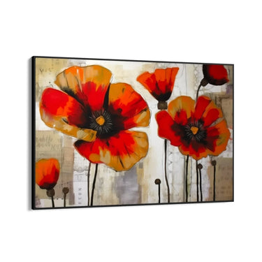 Quadro Stampa su Tela Papaveri nella storia - CupidoDesign