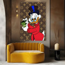 Quadro Stampa su Tela Paperone Graffiti - CupidoDesign