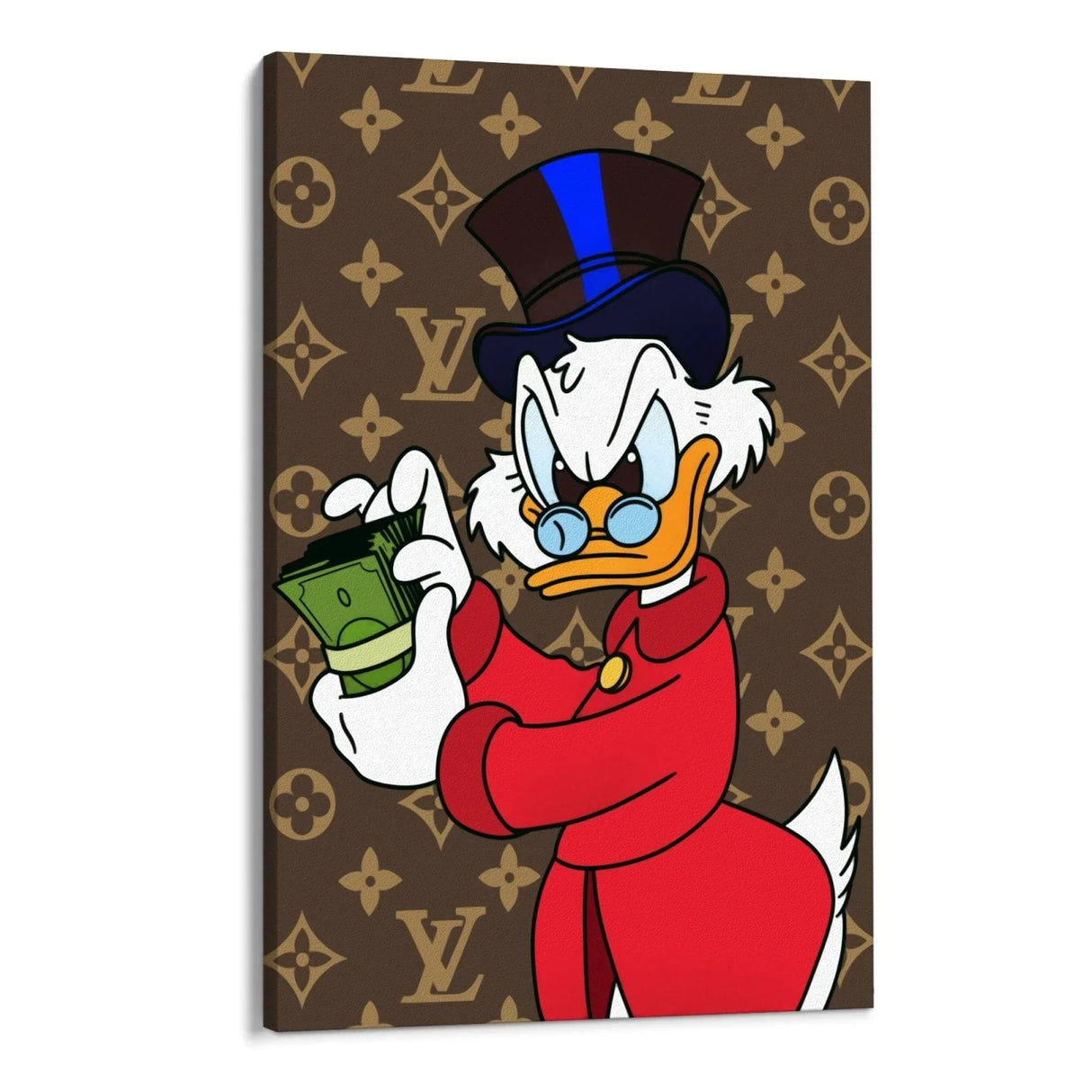Quadro Stampa su Tela Paperone Graffiti - CupidoDesign