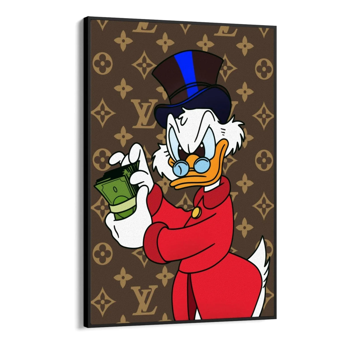 Quadro Stampa su Tela Paperone Graffiti - CupidoDesign