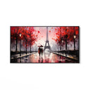 Quadro Stampa su Tela Parigi Coperta dall'Amore - CupidoDesign