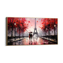 Quadro Stampa su Tela Parigi Coperta dall'Amore - CupidoDesign