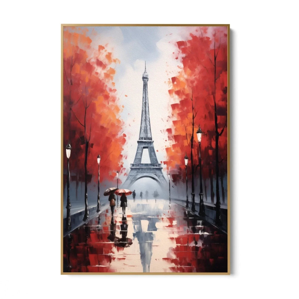 Quadro Stampa su Tela Paris in Love - CupidoDesign