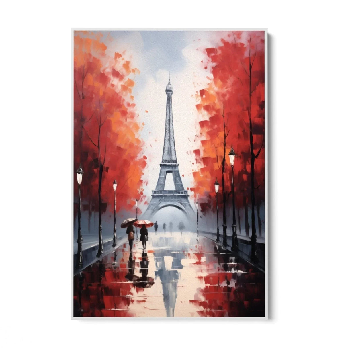 Quadro Stampa su Tela Paris in Love - CupidoDesign