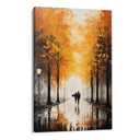 Quadro Stampa su Tela Passeggiata in Autunno - CupidoDesign