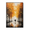 Quadro Stampa su Tela Passeggiata in Autunno - CupidoDesign