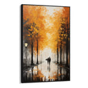 Quadro Stampa su Tela Passeggiata in Autunno - CupidoDesign