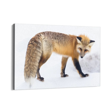 Quadro Stampa su Tela Passi nella Neve - CupidoDesign