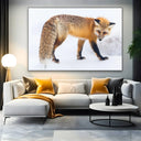 Quadro Stampa su Tela Passi nella Neve - CupidoDesign