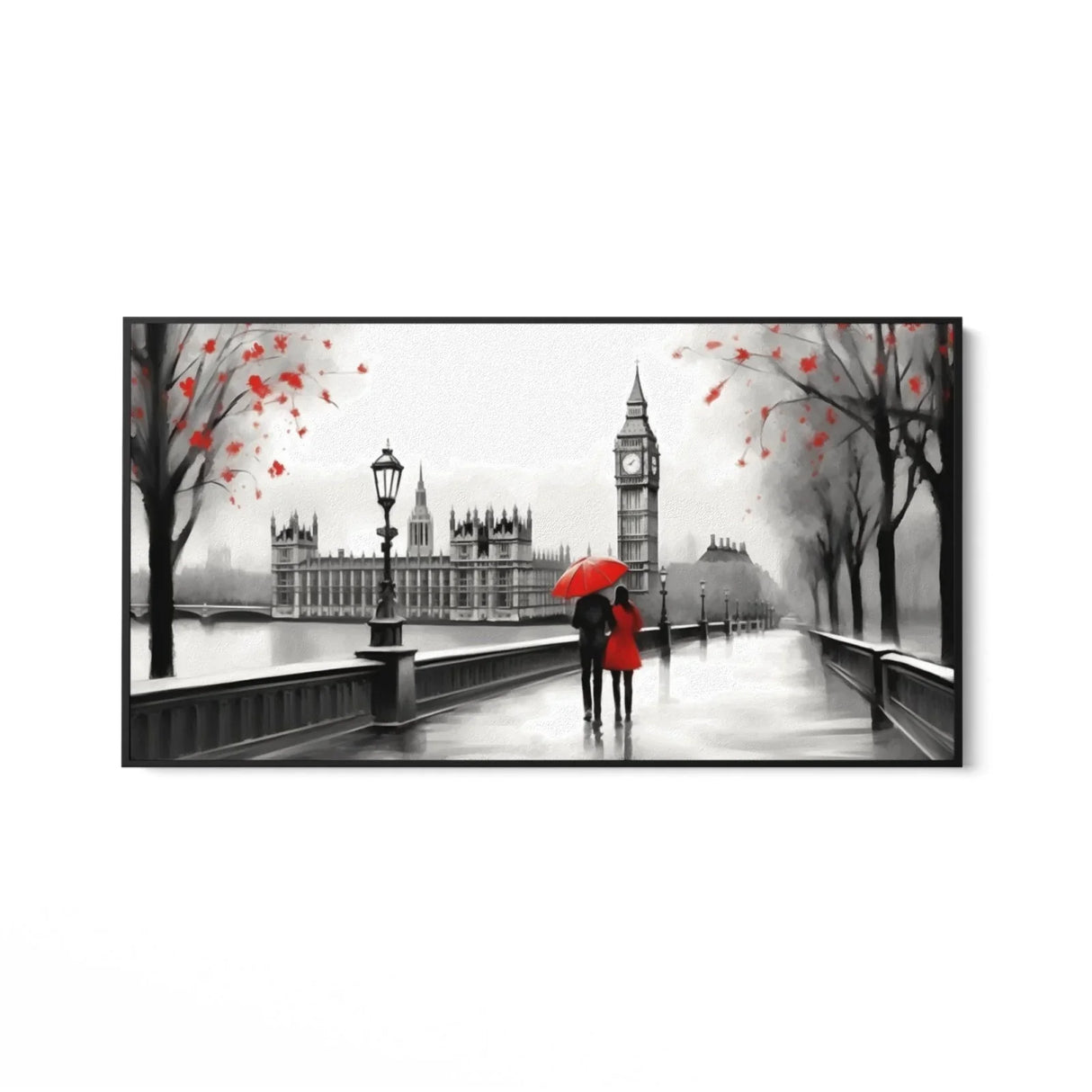 Quadro Stampa su Tela Passione a Londra - CupidoDesign