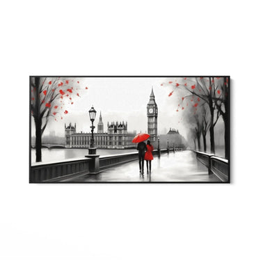 Quadro Stampa su Tela Passione a Londra - CupidoDesign