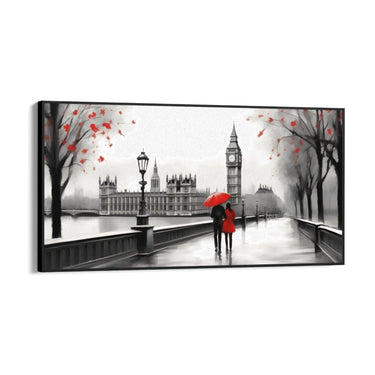 Quadro Stampa su Tela Passione a Londra - CupidoDesign