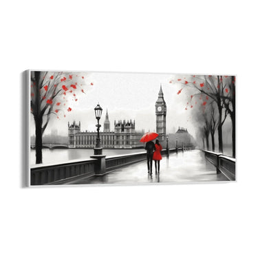 Quadro Stampa su Tela Passione a Londra - CupidoDesign