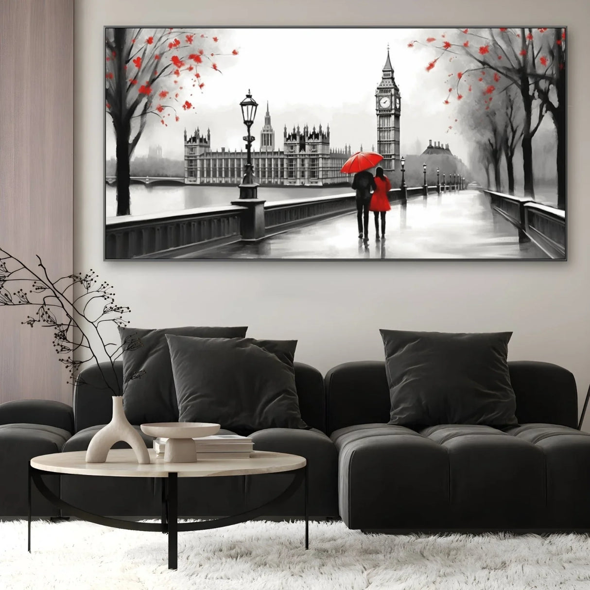 Quadro Stampa su Tela Passione a Londra - CupidoDesign