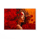 Quadro Stampa su Tela Passione Dorata - CupidoDesign