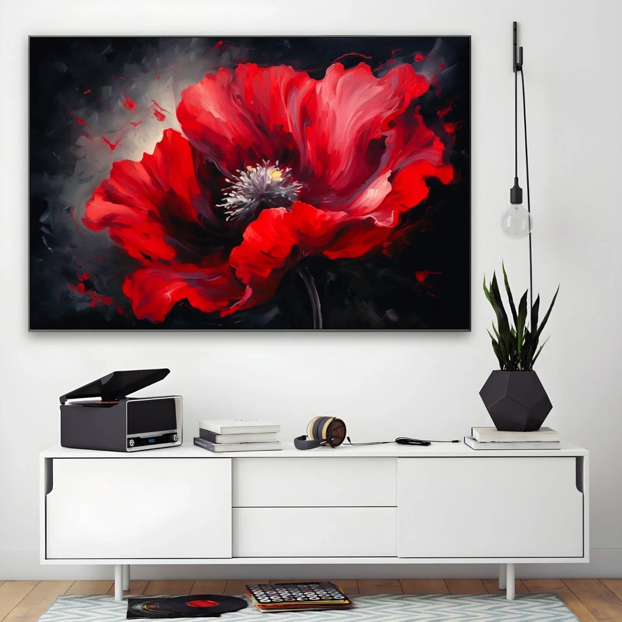 Quadro Stampa su Tela Passione Espressiva - CupidoDesign