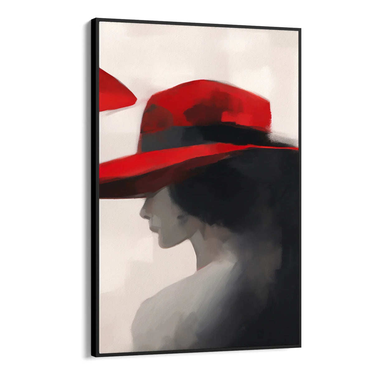 Quadro Stampa su Tela Passione Vermiglia - CupidoDesign