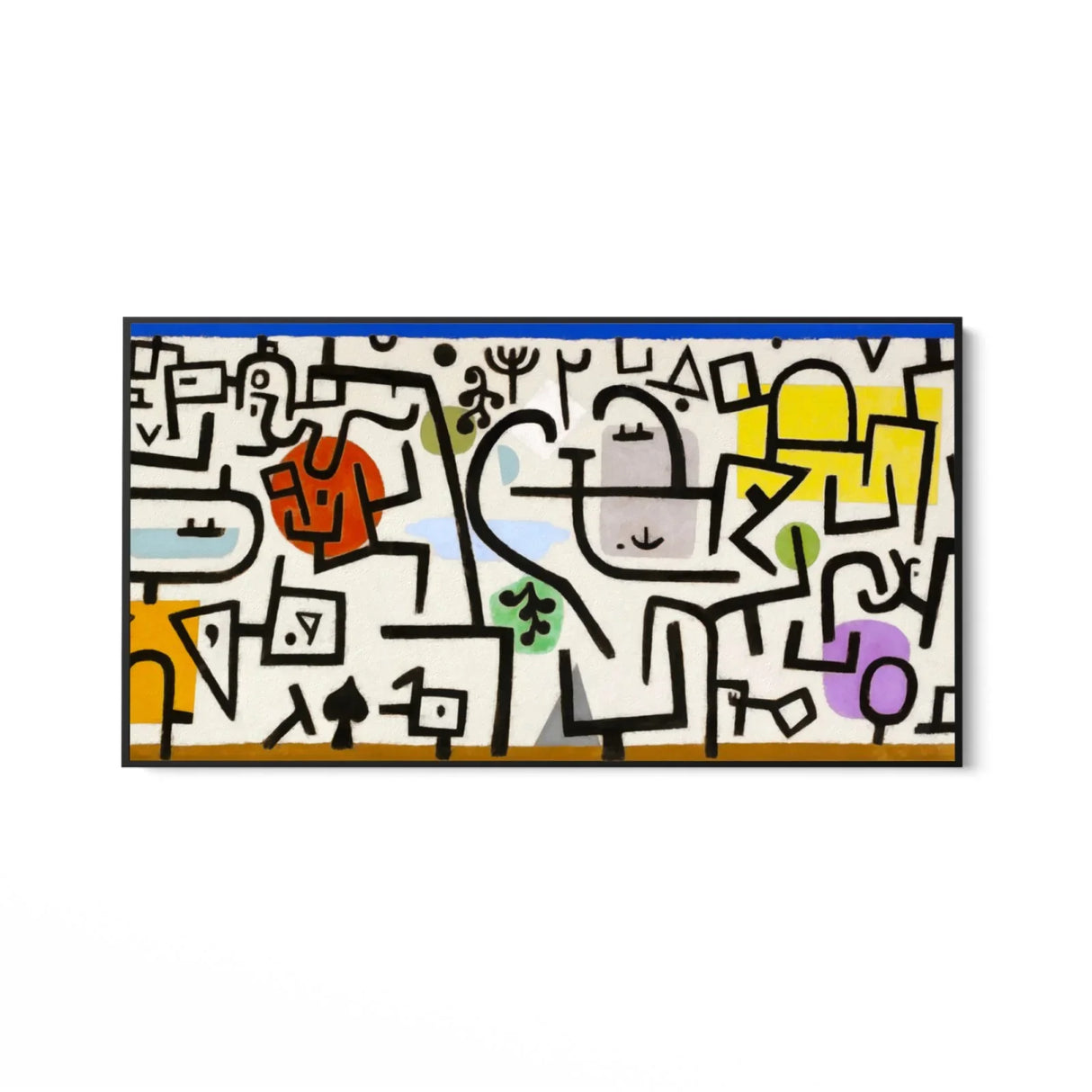 Quadro Stampa su Tela Paul Klee, Rich Port - CupidoDesign