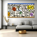 Quadro Stampa su Tela Paul Klee, Rich Port - CupidoDesign