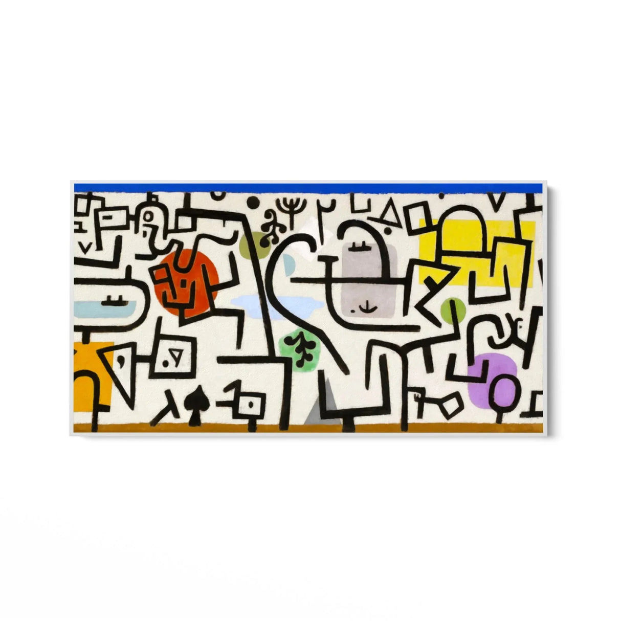 Quadro Stampa su Tela Paul Klee, Rich Port - CupidoDesign