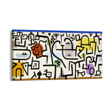 Quadro Stampa su Tela Paul Klee, Rich Port - CupidoDesign