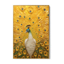 Quadro Stampa su Tela Pavone maestoso - CupidoDesign