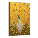 Quadro Stampa su Tela Pavone maestoso - CupidoDesign