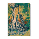 Quadro Stampa su Tela Pellegrini alla Cascata di Kirifuri, Katsushika Hokusai - CupidoDesign