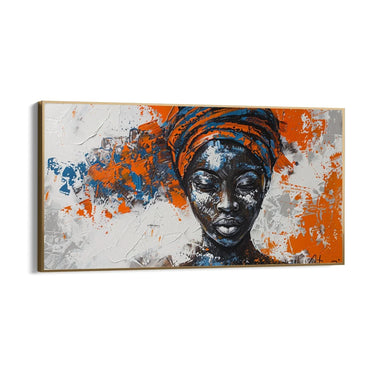 Quadro Stampa su Tela Pensiero africano - CupidoDesign