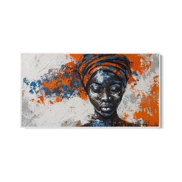 Quadro Stampa su Tela Pensiero africano - CupidoDesign