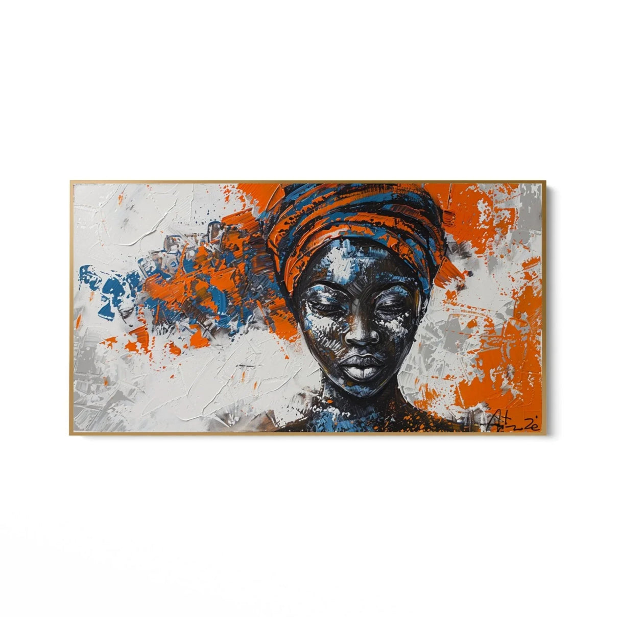 Quadro Stampa su Tela Pensiero africano - CupidoDesign
