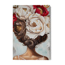 Quadro Stampa su Tela Pensiero Floreale - CupidoDesign