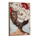 Quadro Stampa su Tela Pensiero Floreale - CupidoDesign