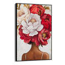 Quadro Stampa su Tela Pensiero Floreale - CupidoDesign