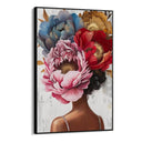 Quadro Stampa su Tela Pensiero Floreale - CupidoDesign