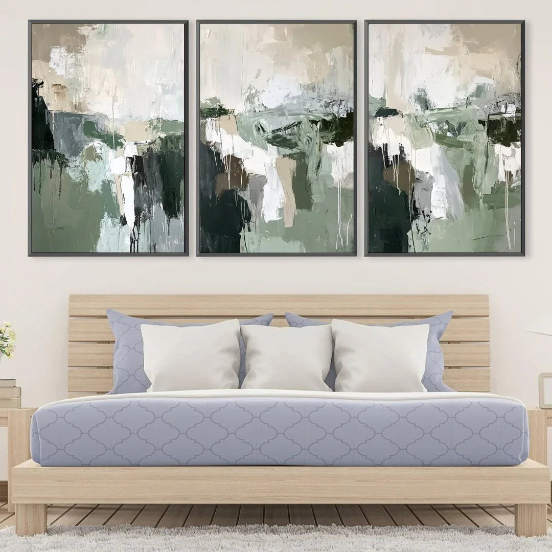 Quadro Stampa su Tela Percorsi Invisibili - CupidoDesign