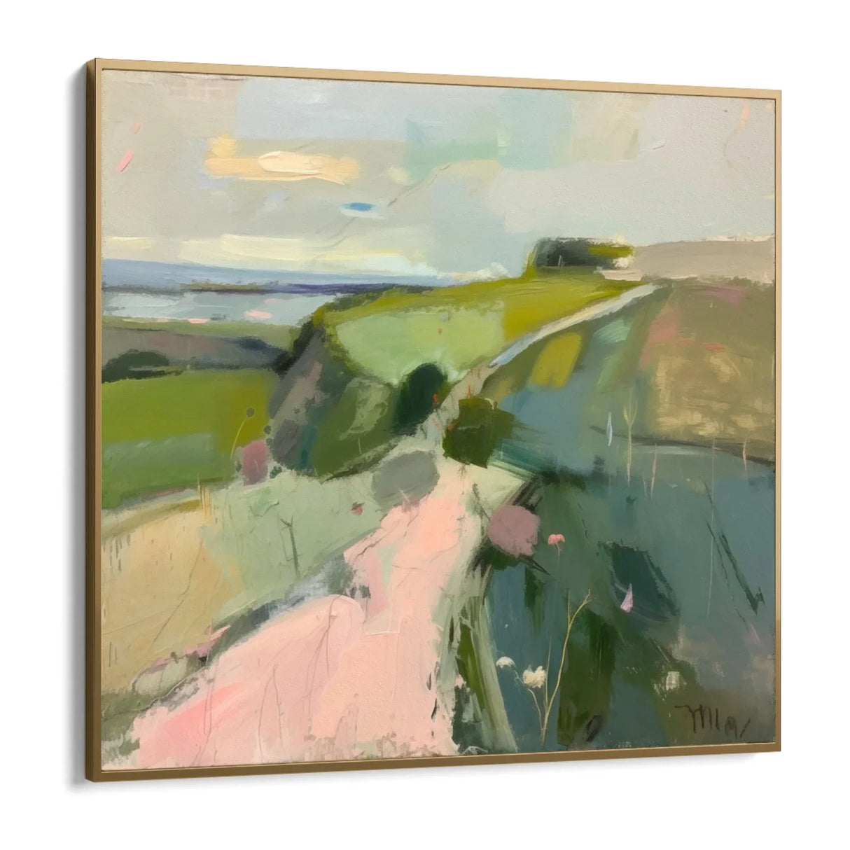 Quadro Stampa su Tela Percorso di Serenità - CupidoDesign