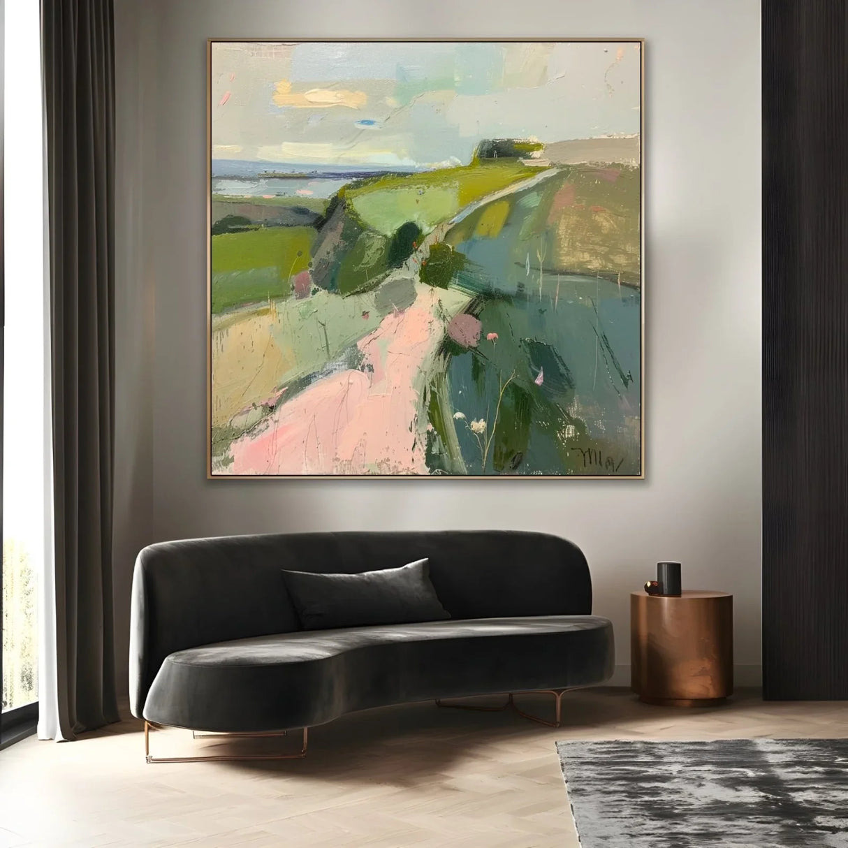 Quadro Stampa su Tela Percorso di Serenità - CupidoDesign