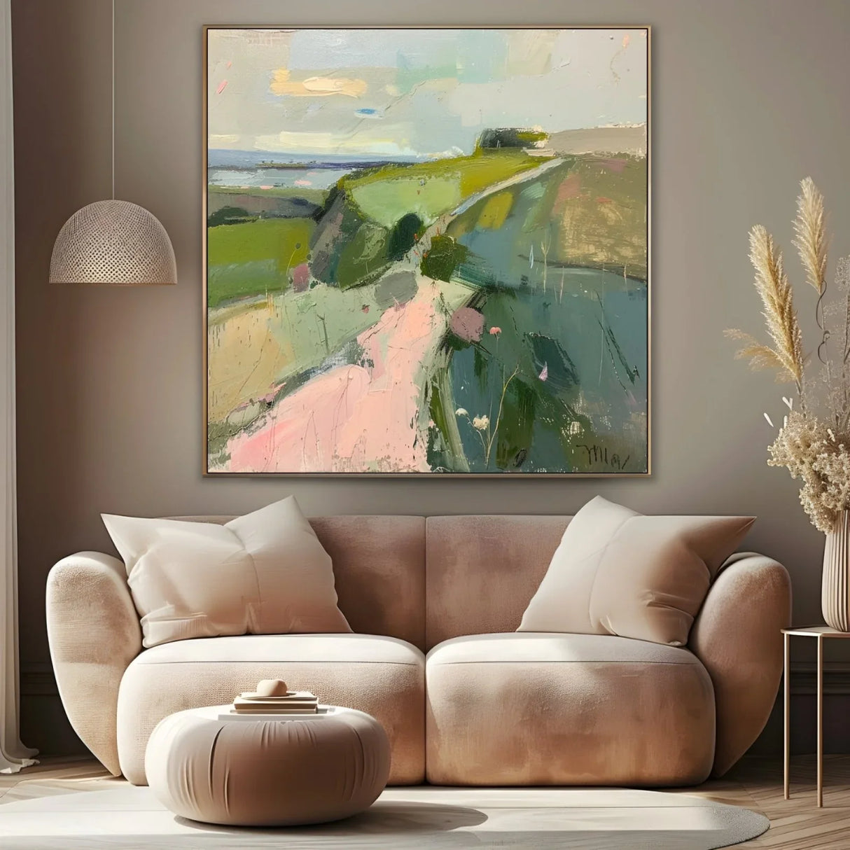 Quadro Stampa su Tela Percorso di Serenità - CupidoDesign