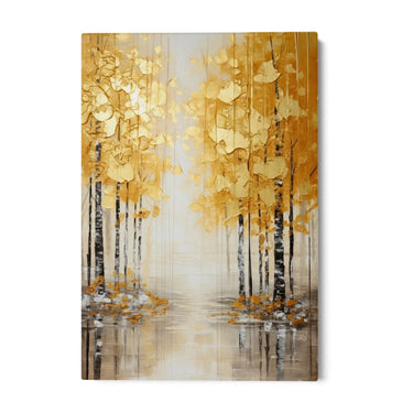 Quadro Stampa su Tela Percorso Dorato - CupidoDesign