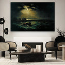 Quadro Stampa su Tela Pescatore in mare, William Turner - CupidoDesign