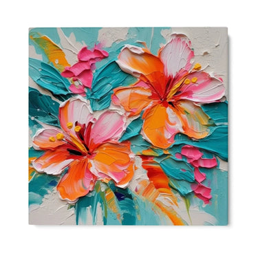 Quadro Stampa su Tela Petali Danzanti - CupidoDesign