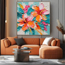Quadro Stampa su Tela Petali Danzanti - CupidoDesign
