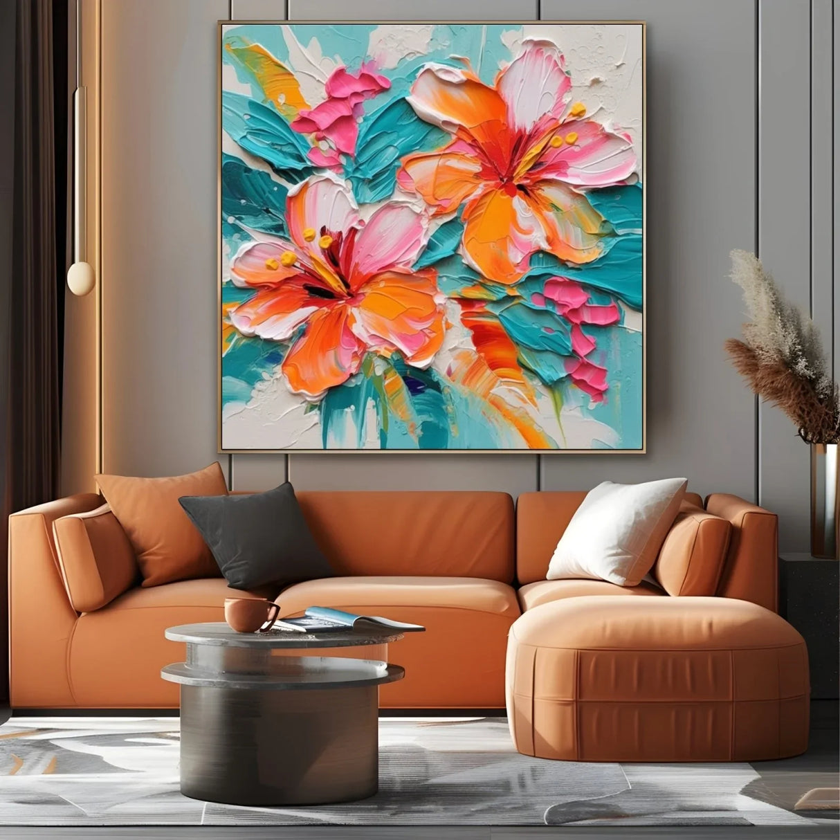 Quadro Stampa su Tela Petali Danzanti - CupidoDesign