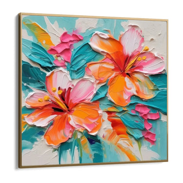 Quadro Stampa su Tela Petali Danzanti - CupidoDesign