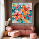 Quadro Stampa su Tela Petali Danzanti - CupidoDesign