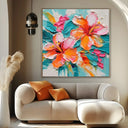 Quadro Stampa su Tela Petali Danzanti - CupidoDesign